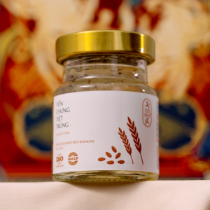 yến chưng hạt chia 70ml yến nhà: 60% yến thật, vị thanh mát